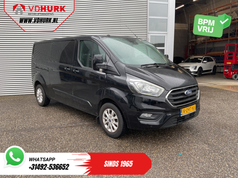 Ford Transit Custom Bestelbus 2.0 TDCI 130 pk L2 2.8t Trekverm./ Stoelverw./ Airco/ Cruise/ 16”LMV/ PDC