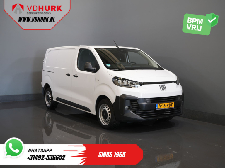 Fiat Scudo Bestelbus 2.0 HDI 145 pk Aut. L2 Virtual Cockpit/ Carplay/ Navi/ Camera/ PDC/ Cruise/ Airco
