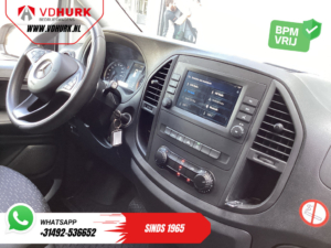 Furgoneta Mercedes-Benz Vito 116 CDI Automática L3 XL, puertas de 270 g, calefacción en los asientos, CarPlay, navegador, cámara, PDC, control de crucero y aire acondicionado
