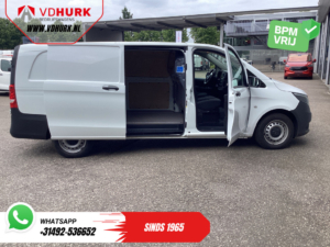 Furgoneta Mercedes-Benz Vito 116 CDI Automática L3 XL, puertas de 270 g, calefacción en los asientos, CarPlay, navegador, cámara, PDC, control de crucero y aire acondicionado