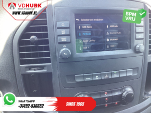 Furgoneta Mercedes-Benz Vito 116 CDI Automática L3 XL, puertas de 270 g, calefacción en los asientos, CarPlay, navegador, cámara, PDC, control de crucero y aire acondicionado