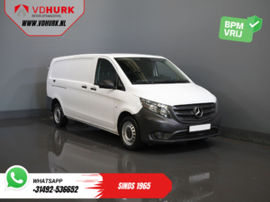 Furgoneta Mercedes-Benz Vito 116 CDI Automática L3 XL, puertas de 270 g, calefacción en los asientos, CarPlay, navegador, cámara, PDC, control de crucero y aire acondicionado