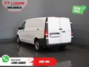 Furgoneta Mercedes-Benz Vito 116 CDI Automática L3 XL, puertas de 270 g, calefacción en los asientos, CarPlay, navegador, cámara, PDC, control de crucero y aire acondicionado