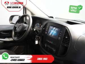 Furgoneta Mercedes-Benz Vito 116 CDI Automática L3 XL, puertas de 270 g, calefacción en los asientos, CarPlay, navegador, cámara, PDC, control de crucero y aire acondicionado