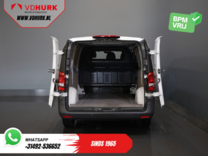 Furgoneta Mercedes-Benz Vito 116 CDI Automática L3 XL, puertas de 270 g, calefacción en los asientos, CarPlay, navegador, cámara, PDC, control de crucero y aire acondicionado