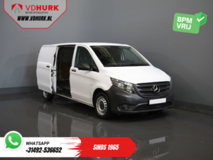 Furgoneta Mercedes-Benz Vito 116 CDI Automática L3 XL, puertas de 270 g, calefacción en los asientos, CarPlay, navegador, cámara, PDC, control de crucero y aire acondicionado