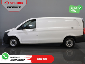 Furgoneta Mercedes-Benz Vito 116 CDI Automática L3 XL, puertas de 270 g, calefacción en los asientos, CarPlay, navegador, cámara, PDC, control de crucero y aire acondicionado