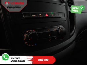 Furgoneta Mercedes-Benz Vito 116 CDI Automática L3 XL, puertas de 270 g, calefacción en los asientos, CarPlay, navegador, cámara, PDC, control de crucero y aire acondicionado