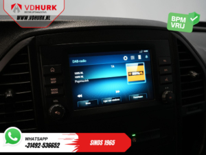 Furgoneta Mercedes-Benz Vito 116 CDI Automática L3 XL, puertas de 270 g, calefacción en los asientos, CarPlay, navegador, cámara, PDC, control de crucero y aire acondicionado