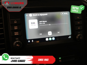 Furgoneta Mercedes-Benz Vito 116 CDI Automática L3 XL, puertas de 270 g, calefacción en los asientos, CarPlay, navegador, cámara, PDC, control de crucero y aire acondicionado