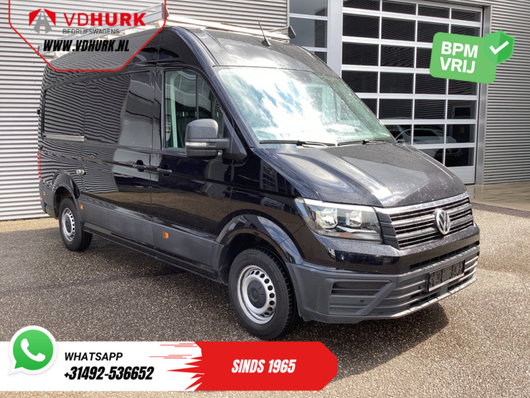 Volkswagen Crafter Bestelbus 35 2.0 TDI 180 pk DSG Aut. L3H3 Imperiaal + Trap/ 270Gr.deuren/ Gev.stoel/ Carplay/ Navi/ Camera/ PDC/ Cruise/ Airco