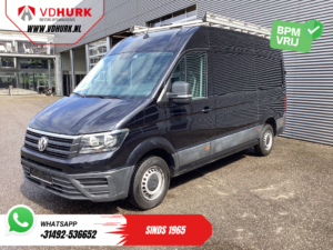 Furgoneta Volkswagen Crafter 35 2.0 TDI 180 CV DSG automática L3H3 con techo elevable + escalón / puertas de 270 Gr. / asiento calefactable / CarPlay / navegador / cámara / PDC / control de crucero / aire acondicionado