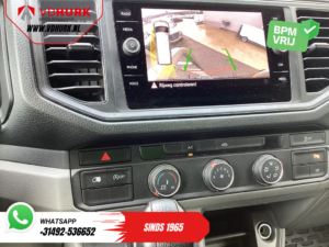 Furgoneta Volkswagen Crafter 35 2.0 TDI 180 CV DSG automática L3H3 con techo elevable + escalón / puertas de 270 Gr. / asiento calefactable / CarPlay / navegador / cámara / PDC / control de crucero / aire acondicionado