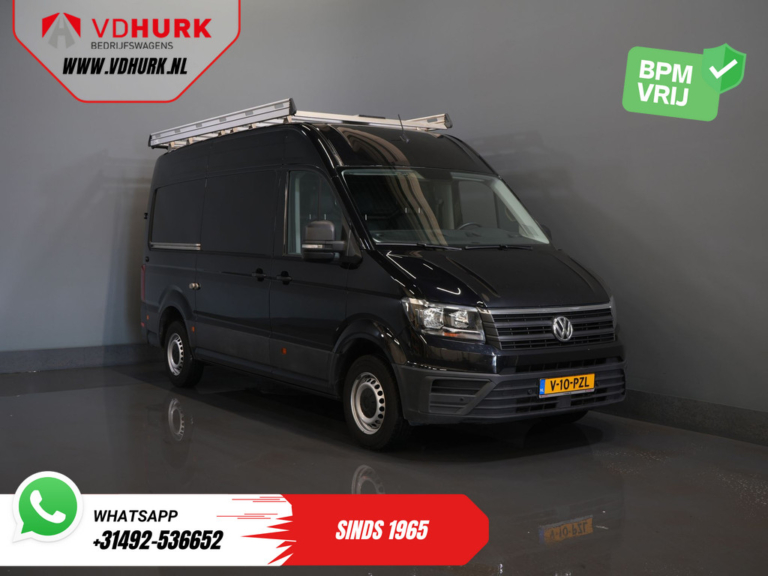 Volkswagen Crafter Furgone 35 2.0 TDI 180 pk DSG Automatico L3H3 Tettoia + Scaletta / Porte da 270Gr. / Sedile riscaldato / CarPlay / Navigatore / Telecamera / PDC / Cruise control / Aria condizionata
