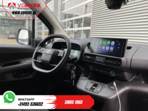 Toyota PROACE CITY Electric Bestelbus 50 kWh 340km WLTP L2 LED/ 3Pers./ Snellader/ Standkachel/ Stoelverw./ Stuurverw./ Carplay/ Camera/ PDC/ Cruise/ Airco
