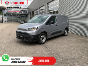 Toyota PROACE CITY Electric Bestelbus 50 kWh 340km WLTP L2 LED/ 3Pers./ Snellader/ Standkachel/ Stoelverw./ Stuurverw./ Carplay/ Camera/ PDC/ Cruise/ Airco