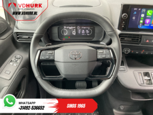 Toyota PROACE CITY Electric Bestelbus 50 kWh 340km WLTP L2 LED/ 3Pers./ Snellader/ Standkachel/ Stoelverw./ Stuurverw./ Carplay/ Camera/ PDC/ Cruise/ Airco