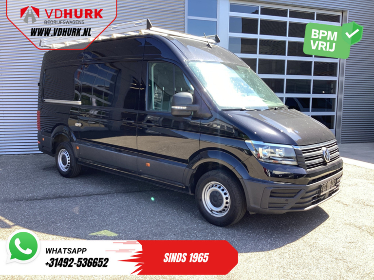 Volkswagen Crafter Bestelbus 35 2.0 TDI 180 pk DSG Aut. L3H3 Imperiaal + Trap/ 270Gr.deuren/ Gev.stoel/ Carplay/ Navi/ Camera/ PDC/ Cruise/ Airco