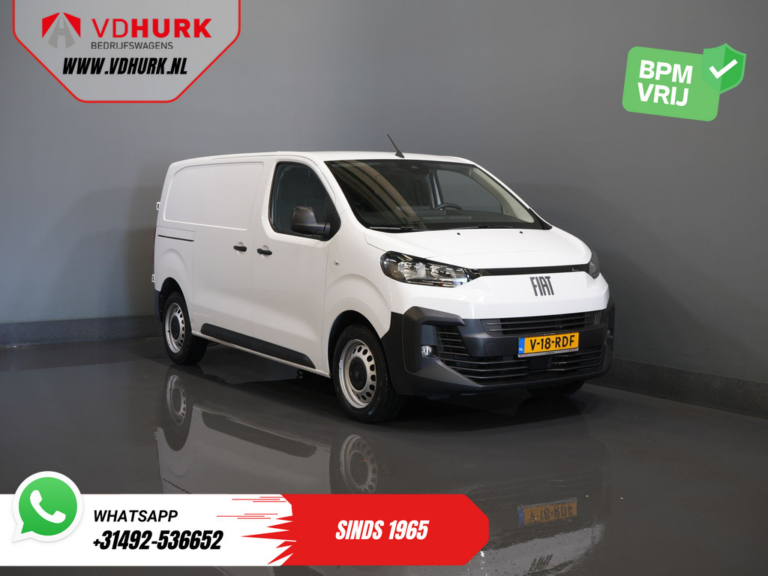 Fiat Scudo Bestelbus 2.0 HDI 180 pk Aut. L2 Carplay/ Navi/ Camera/ PDC/ Cruise/ Airco