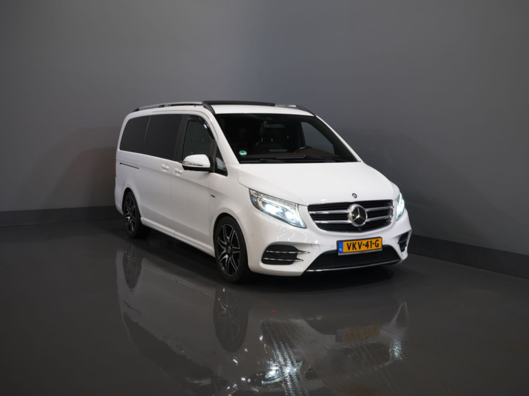 Mercedes-Benz V-Klasse Bestelbus 250d DC Dubbel Cabine Exclusive AMG/ Pano/ Stoelvent./ Mem.Stoelen/ Koelvak/ Adapt.Cruise/ 360 Camera/ Burmester/ Standkachel/ L