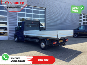 Peugeot Boxer cu benă deschisă 2.2 HDI 130 pk EXPORT cu benă deschisă / 360x202x39 / Pick-up / Scaun încălzit / Cârlig de remorcare / Aer condiționat / Sistem de navigație