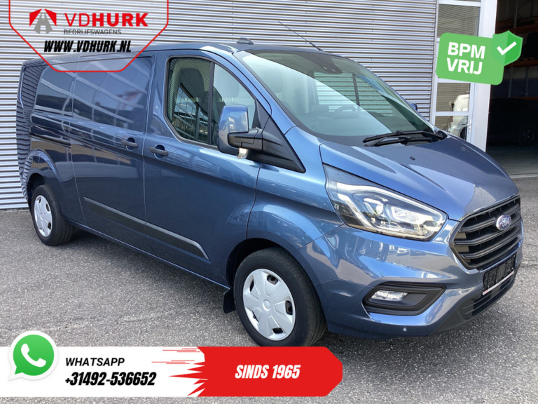 Ford Transit Custom Bestelbus 2.0 TDCI 130 pk L2 Trend Bi-Xenon/ 2.8t Trekverm./ Carplay/ Camera/ PDC/ Cruise/ DAB/ Airco
