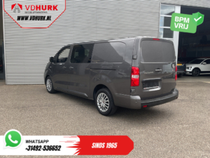 Fiat Scudo Van 2.0 MJ 145 pk DC Double Cab Adaptive Cruise Control / 2 sliding doors / Keyless entry / CarPlay / Sat-nav / 6-seater / Climate control / Camera / PDC
