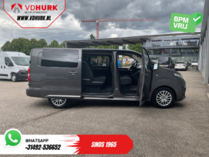 Fiat Scudo Van 2.0 MJ 145 pk DC Double Cab Adaptive Cruise Control / 2 sliding doors / Keyless entry / CarPlay / Sat-nav / 6-seater / Climate control / Camera / PDC