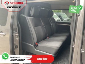 Fiat Scudo Van 2.0 MJ 145 pk DC Double Cab Adaptive Cruise Control / 2 sliding doors / Keyless entry / CarPlay / Sat-nav / 6-seater / Climate control / Camera / PDC