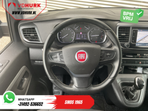 Fiat Scudo Van 2.0 MJ 145 pk DC Double Cab Adaptive Cruise Control / 2 sliding doors / Keyless entry / CarPlay / Sat-nav / 6-seater / Climate control / Camera / PDC