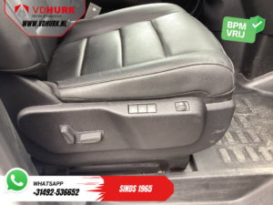 Opel Vivaro Bestelbus 2.0 145 pk Aut. DC Dubbel Cabine LED/ Adapt.Cruise/ 2x Schuifdeur/ Massage/ Stoelverw./ Keyless/ Leder/ Carplay/ Climate/ Camera