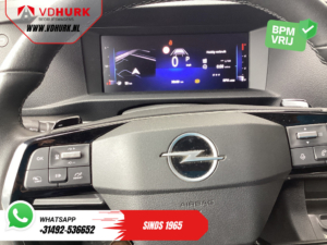 Opel Vivaro Bestelbus 2.0 145 pk Aut. DC Dubbel Cabine LED/ Adapt.Cruise/ 2x Schuifdeur/ Massage/ Stoelverw./ Keyless/ Leder/ Carplay/ Climate/ Camera