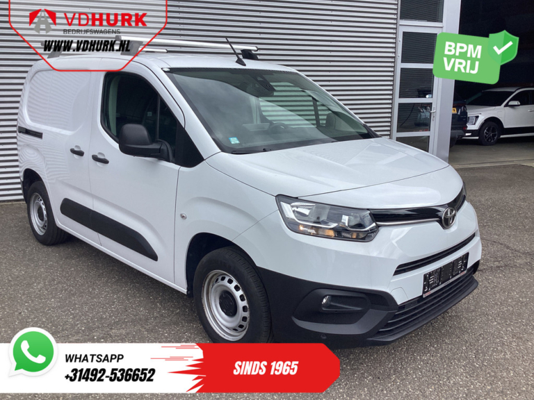 Toyota PROACE CITY Bestelbus 1.5 100 pk 3 Pers./ Carplay/ PDC/ Cruise/ Airco/ DAB