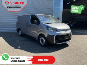 Toyota PROACE Electric Worker – samochód dostawczy L3, 75 kWh, 350 km (WLTP), adaptacyjny tempomat, sterowanie na kierownicy, szybka ładowarka, CarPlay, kamera, system parkowania PDC, klimatyzacja