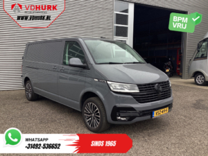 Volkswagen Transporter Bestelbus 2.0 TDI 150 pk DSG Aut. L2 Bulli Virtual Cockpit/ Leder/ Adapt.Cruise/ LED/ Navi/ Bear Lock/ Carplay/ Camera/ 18” LMV/ PDC/ Trek