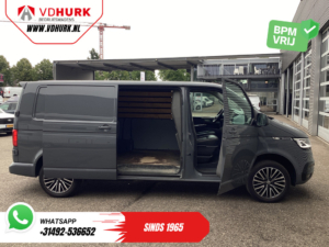 Volkswagen Transporter Bestelbus 2.0 TDI 150 pk DSG Aut. L2 Bulli Virtual Cockpit/ Leder/ Adapt.Cruise/ LED/ Navi/ Bear Lock/ Carplay/ Camera/ 18” LMV/ PDC/ Trek
