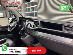 Volkswagen Transporter Bestelbus 2.0 TDI 150 pk DSG Aut. L2 Bulli Virtual Cockpit/ Leder/ Adapt.Cruise/ LED/ Navi/ Bear Lock/ Carplay/ Camera/ 18” LMV/ PDC/ Trek
