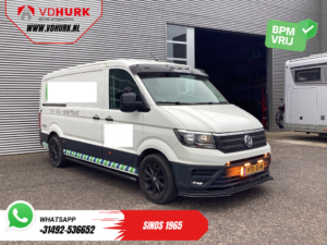Volkswagen Crafter Bestelbus 2.0 TDI 175 pk L3H2 Gev.stoel/ 270Gr.deuren/ Flitsers/ Inrichting/ Carplay/ Cruise/ Camera/ PDC/ Airco