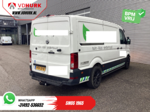 Volkswagen Crafter Bestelbus 2.0 TDI 175 pk L3H2 Gev.stoel/ 270Gr.deuren/ Flitsers/ Inrichting/ Carplay/ Cruise/ Camera/ PDC/ Airco