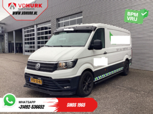 Volkswagen Crafter Bestelbus 2.0 TDI 175 pk L3H2 Gev.stoel/ 270Gr.deuren/ Flitsers/ Inrichting/ Carplay/ Cruise/ Camera/ PDC/ Airco