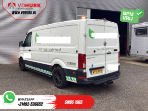 Volkswagen Crafter Bestelbus 2.0 TDI 175 pk L3H2 Gev.stoel/ 270Gr.deuren/ Flitsers/ Inrichting/ Carplay/ Cruise/ Camera/ PDC/ Airco
