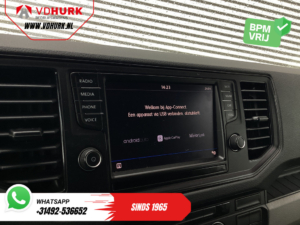 Volkswagen Crafter Bestelbus 2.0 TDI 175 pk L3H2 Gev.stoel/ 270Gr.deuren/ Flitsers/ Inrichting/ Carplay/ Cruise/ Camera/ PDC/ Airco
