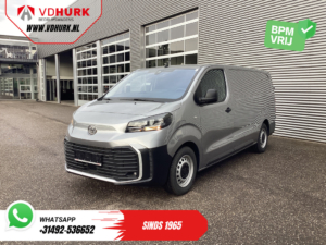Toyota PROACE Electric Worker Bestelbus L3 75 kWh 350 km WLTP Adapt.Cruise/ Stuurverw./ Snellader/ Carplay/ Camera/ PDC/ Airco