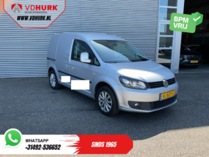 Volkswagen Caddy Fourgon 2.0 TDI 100 ch DSG Automatique NL Auto / Bi-xénon / Sièges chauffants / Cuir / Navigation / Climatisation / PDC / LMV / Régulateur de vitesse / Attelage
