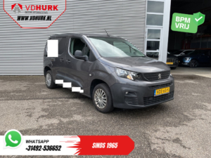 Furgonetă Peugeot Partner 1.5 HDI 100 pk NL Auto/ CarPlay/ PDC/ Cruise Control/ Cârlig de remorcare/ Aer condiționat