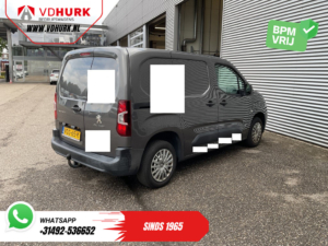 Furgonetă Peugeot Partner 1.5 HDI 100 pk NL Auto/ CarPlay/ PDC/ Cruise Control/ Cârlig de remorcare/ Aer condiționat