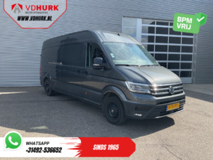 Volkswagen Crafter Bestelbus 35 2.0 TDI 180 pk DSG Aut. L4H3 LED/ Adapt.cruise/ Gev.stoel/ Stoelverw./ Massage/ Carplay/ Navi/ Climate/ Camera/ PDC/ Trekhaak