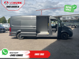 Volkswagen Crafter Bestelbus 35 2.0 TDI 180 pk DSG Aut. L4H3 LED/ Adapt.cruise/ Gev.stoel/ Stoelverw./ Massage/ Carplay/ Navi/ Climate/ Camera/ PDC/ Trekhaak