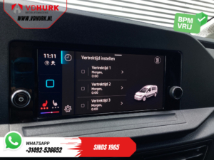 Volkswagen Caddy Cargo Fourgon 1.5 TSI 115 ch Automatique ESSENCE LED / Chauffage des sièges / Chauffage d'appoint / Caméra / Régulateur de vitesse / PDC / Attelage / Climatisation / LMV