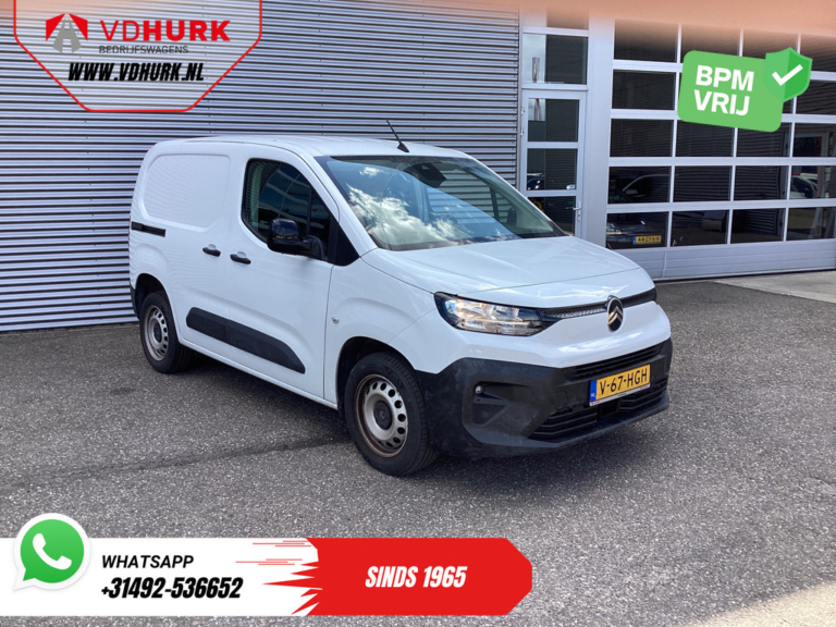 Citroën Berlingo Bestelbus 1.5 HDi 100 pk NL Auto/ Carplay/ Stoelverw./ Stuurverw./ Camera/ Cruise/ PDC/ Airco